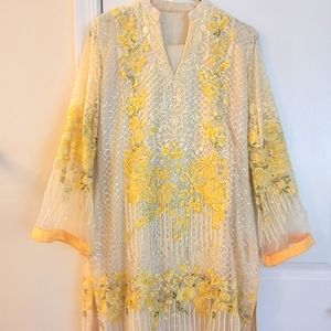 Pakistani indian designer dress suit